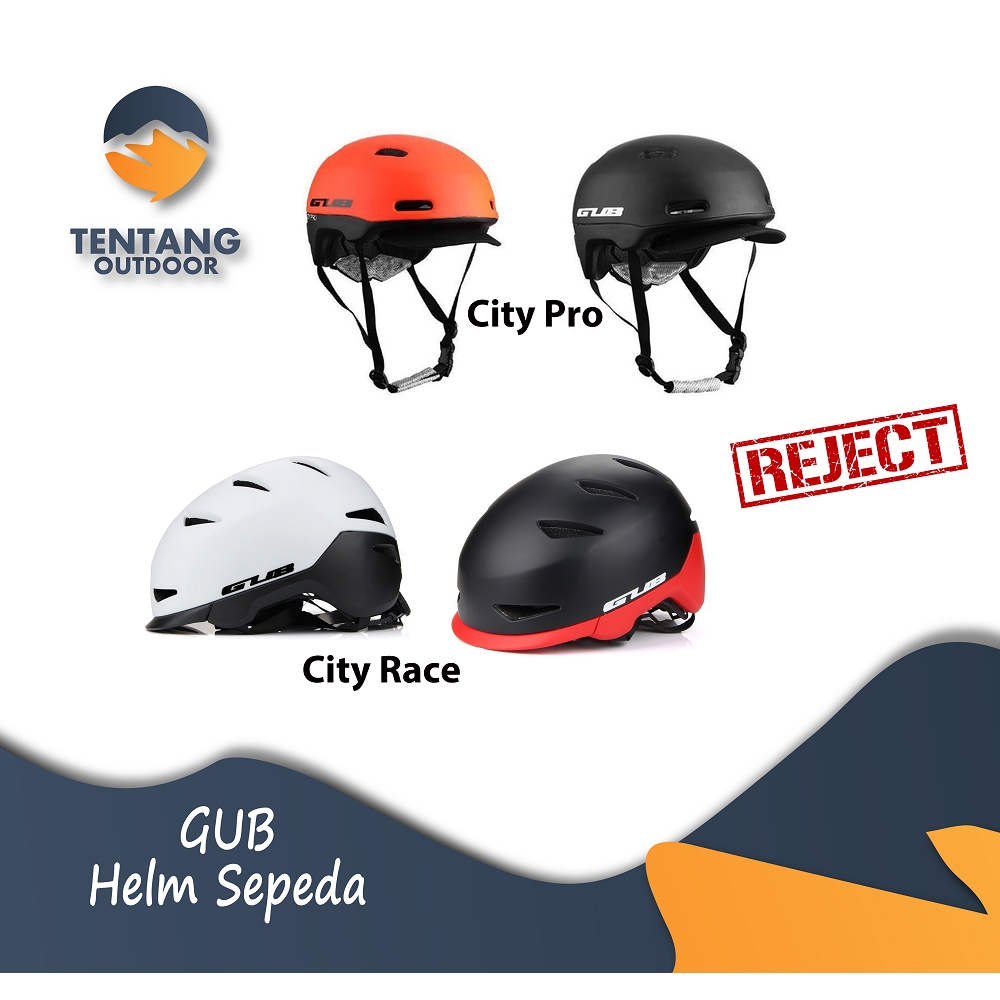 REJECT Helm Sepeda GUB City Race City Pro Helmet Sepeda Lipat MTB
