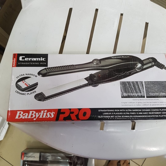 Babyliss pro ceramic hair straightener 24mm