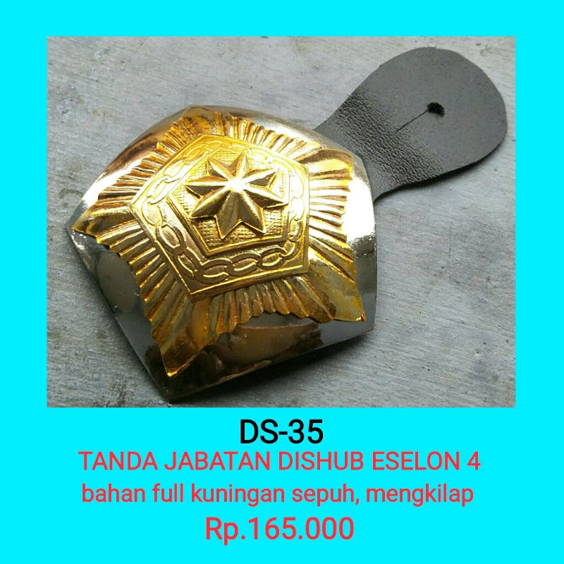 ds-35 tanda jabatan perhubungan eselon 4 tanda jabatan dishub eselon 4 tanda jabatan kementerian per