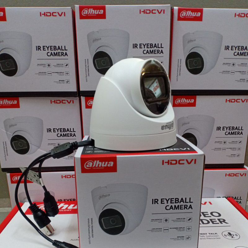 KAMERA CCTV DAHUA INDOOR 2MP AUDIO SERIES FULLHD GARANSI RESMI 2 TAHUN