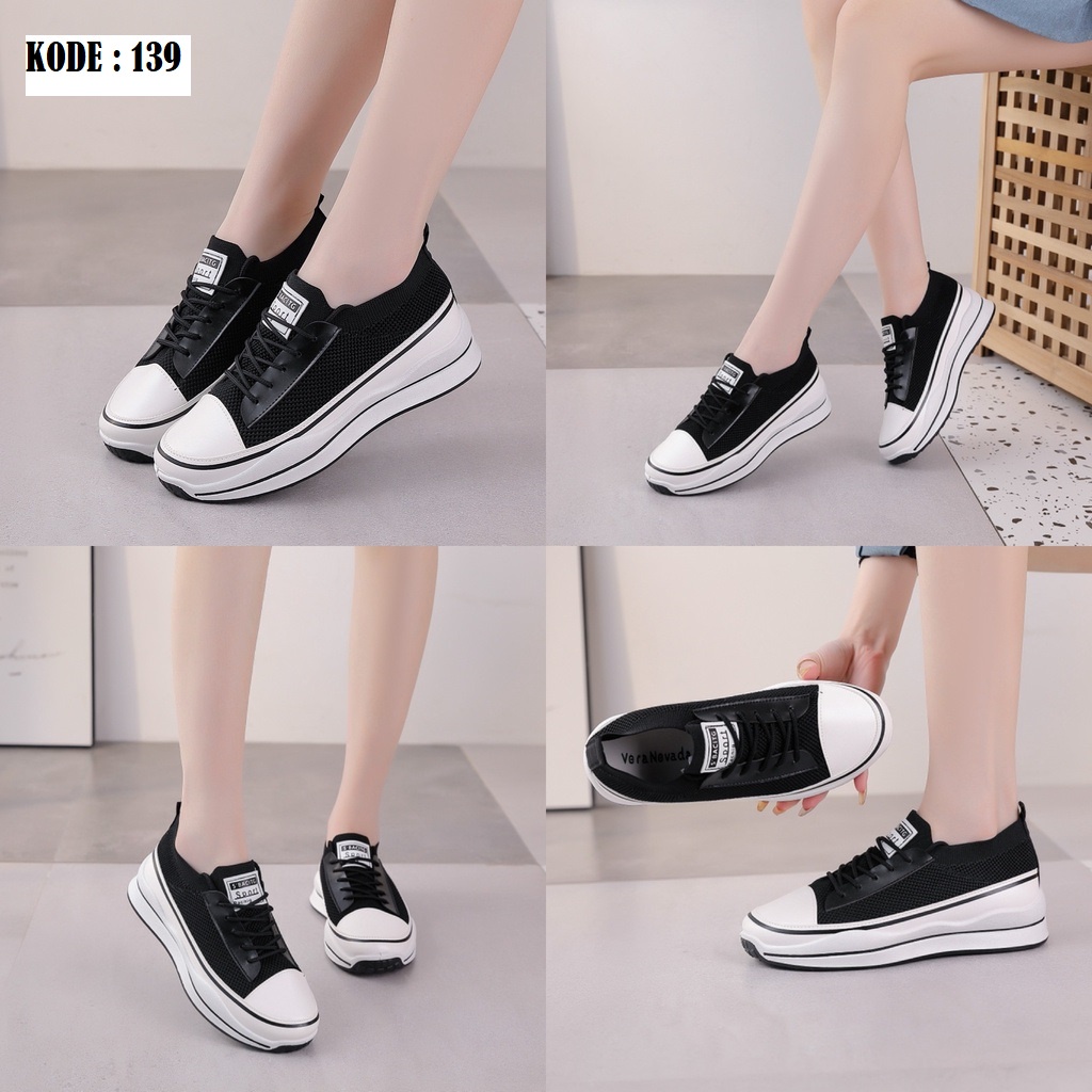 Zealo.Shoes 139 Sepatu Sneakers Wanita Sport Shoes Sepatu Import Fashion Sepatu Trendy