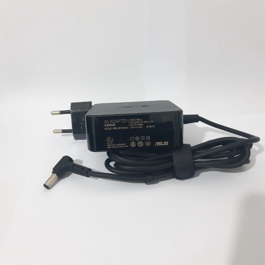 Charger Casan Adaptor Laptop Asus65W 19V 3.42A Compatible for Asus Q302-Q302L Q302LA Q302U Q302UA Q303 Q303U-Q303UA Q304 AC-