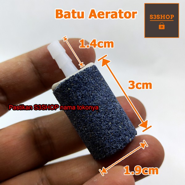 Batu Gelembung Aerator 3cm Tidak Mudah Rontok