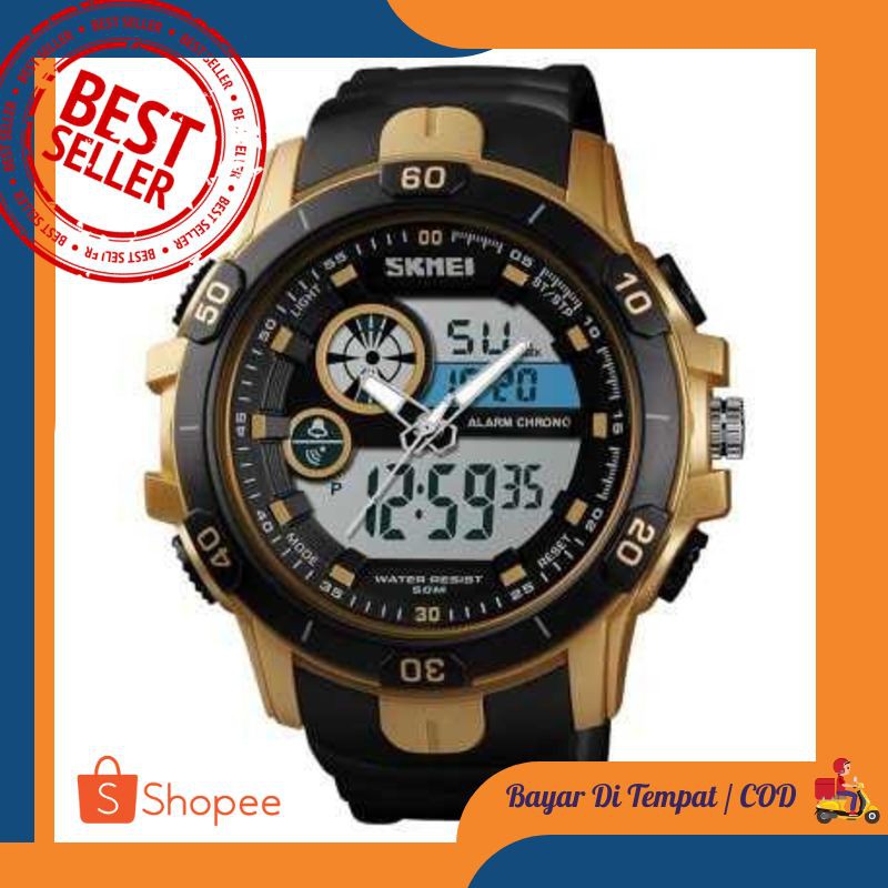 SKMEI Jam Tangan Kasual Digital Analog Pria /- 1428-