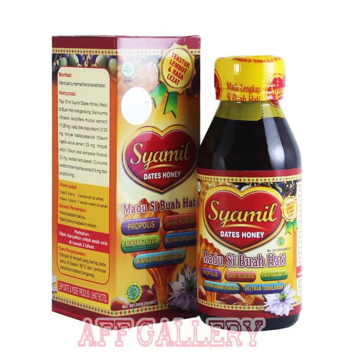 

Madu syamil kids honey