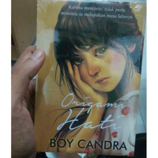 Buku Novel Origami Hati Boy Candra