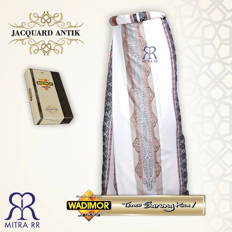 Sarung Wadimor Jacquard Antik Sarung Jacquard Dewasa Satuan/ Grosir