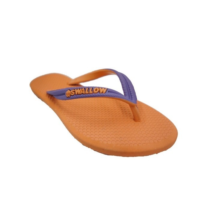 Sandal Swallow SlimFeet / Slim Feet Wanita Orens tali Ungu