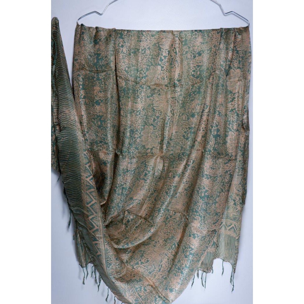 TERMURAH Big Scarf batik sutra syal batik shawl batik scarf batik sutra pashmina batik