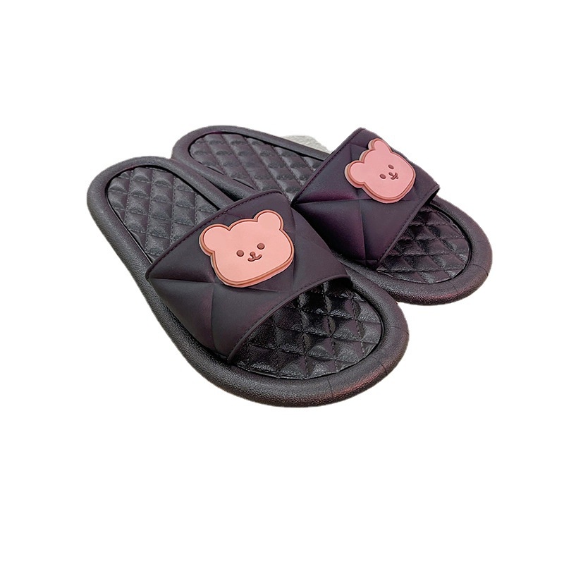 【New Arrival】FRSHome sepatu wanita sandal kondangan musim panas sandal beruang lucu sandal murah