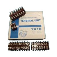 Terminal Block TR30 Cokelat / Terminal TR 30 Model Kasuga 600V 30A