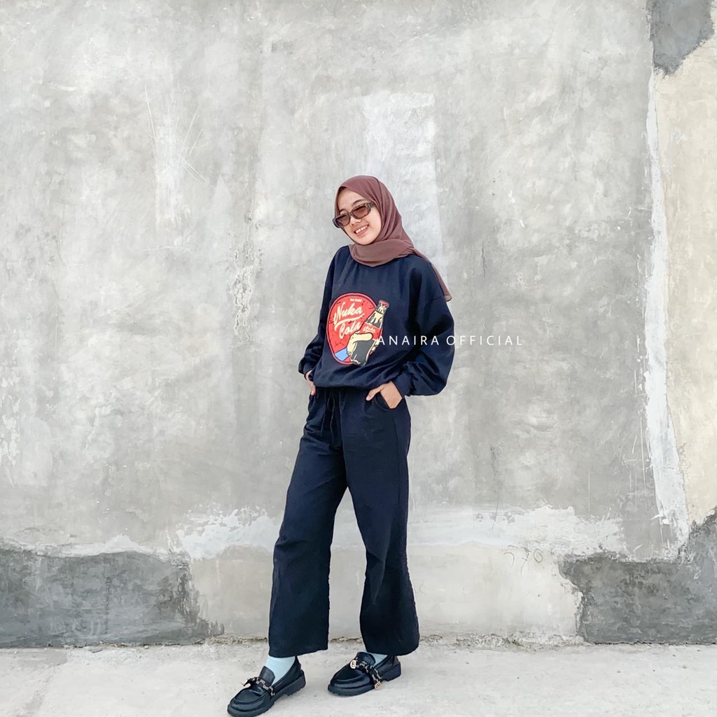 NUKA COLA SWEATER OVERSIZE WANITA PRIA