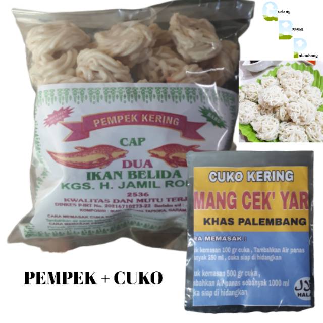 

[Bisa COD] Pempek Palembang Ikan Tenggiri 500 Gr dan Cuko Asli Sedaap