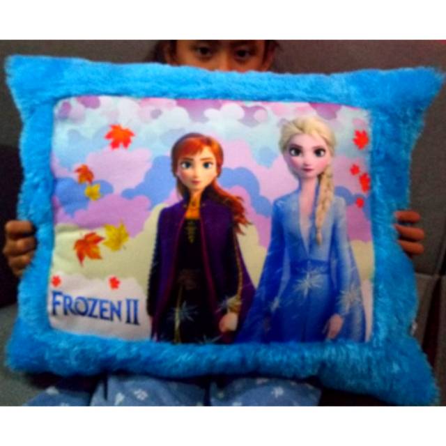 BANTAL BONEKA FROZEN BESAR KARAKTER DISNEY MAINAN ANAK KADO SOUVENIR