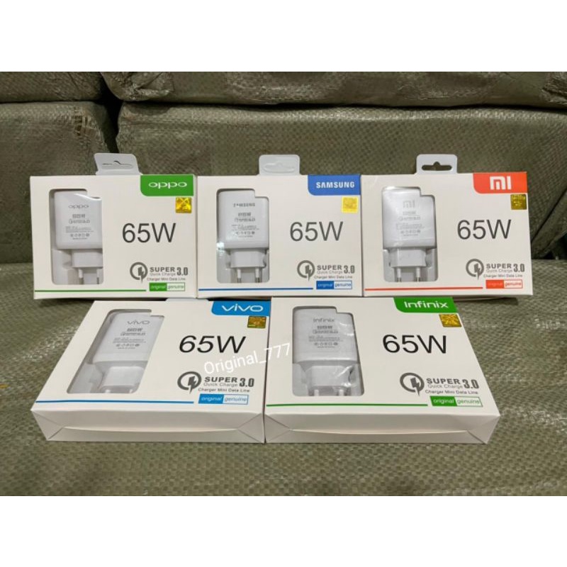 charger/casan oppo 65watt MICRO USB samsung vivo