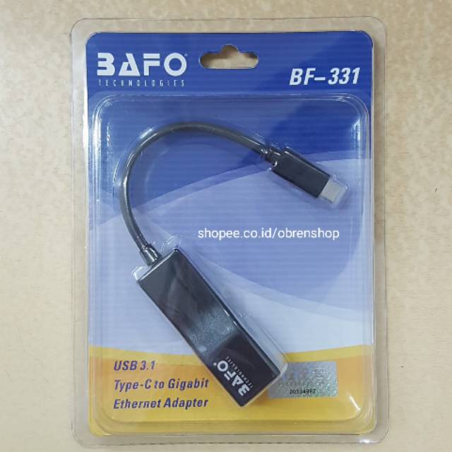 USB 3.1 TYPE C TO GIGABIT LAN BAFO BF-331