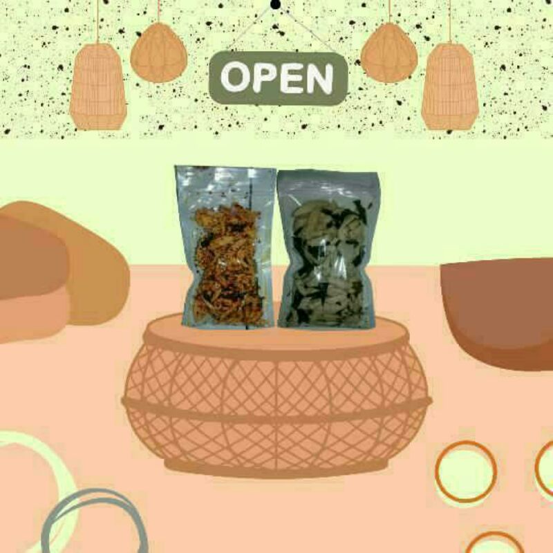 

500gr*BasrengSultanPedas/OriginalDaunJeruk