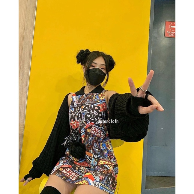 Liam Oversize Crop Bolero Cardy Cardigan Crop Rajut Wanita 7 Get Tebal Premium