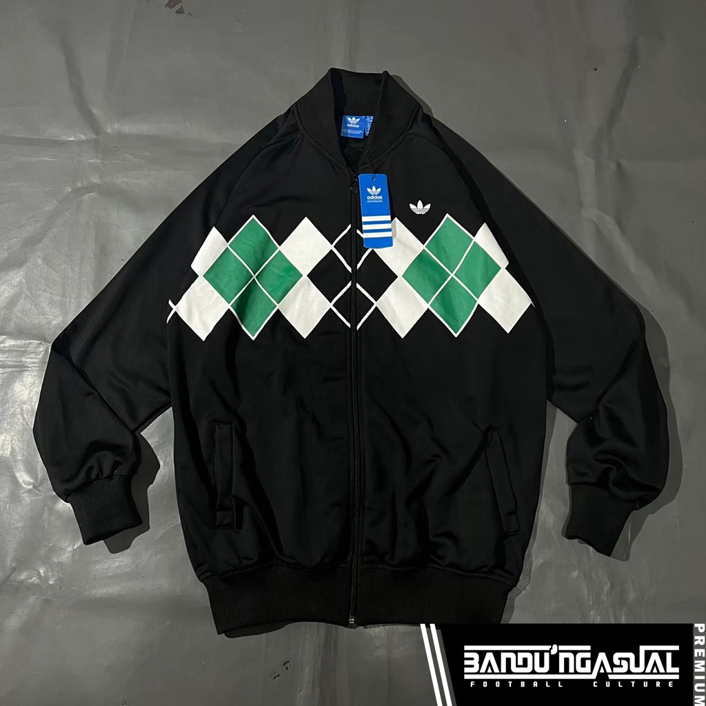Jaket Tracktop Adidas Argyle Limited Edition Full Teg