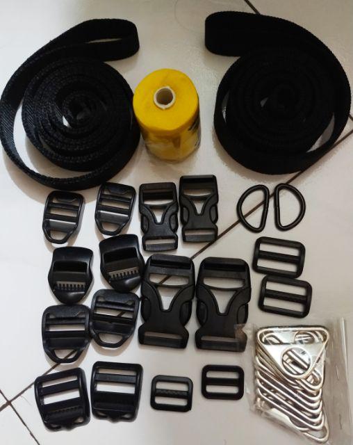 Kunci Sodok Tas Bahan Plastik Buckle Acetal 2.0 Cm Acetal