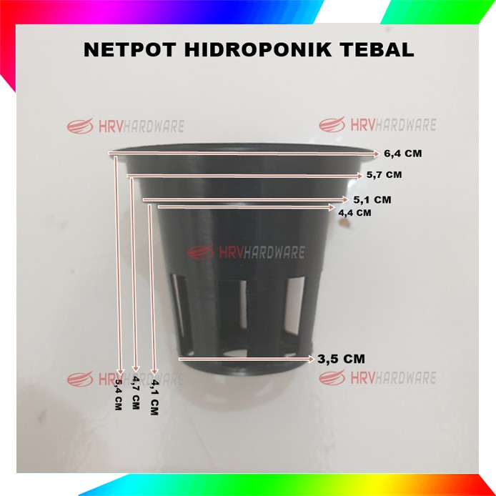 PAKET NETPOT HIDROPONIK AQUAPONIK BERAT 1 KG