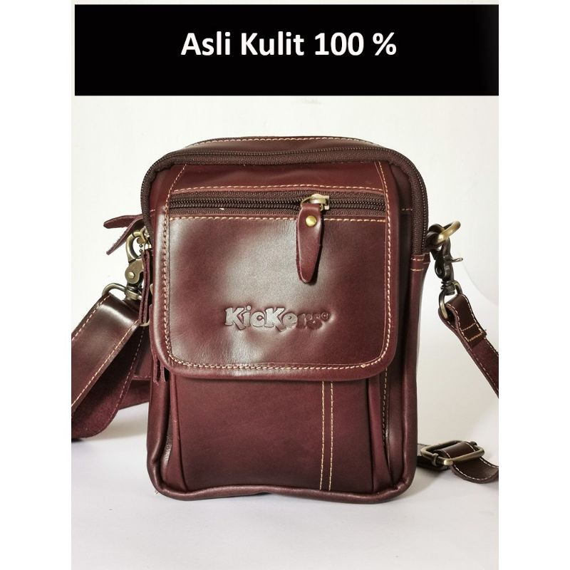 Tas Kulit Asli Pria Vintage