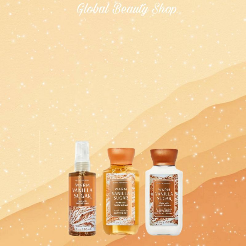PROMO !! Warm Vanilla Sugar ( Parfum / Body Mist) BBW / Bath And Body Works