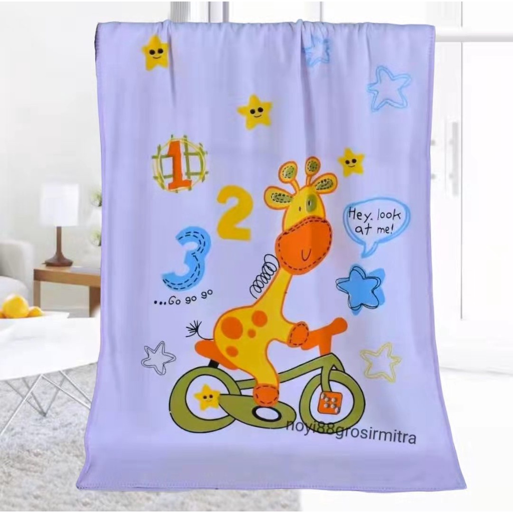 Handukmall Handuk Bayi Handuk Anak Mandi Bayi Lembut Halus 50x100cm dan 60x120cm