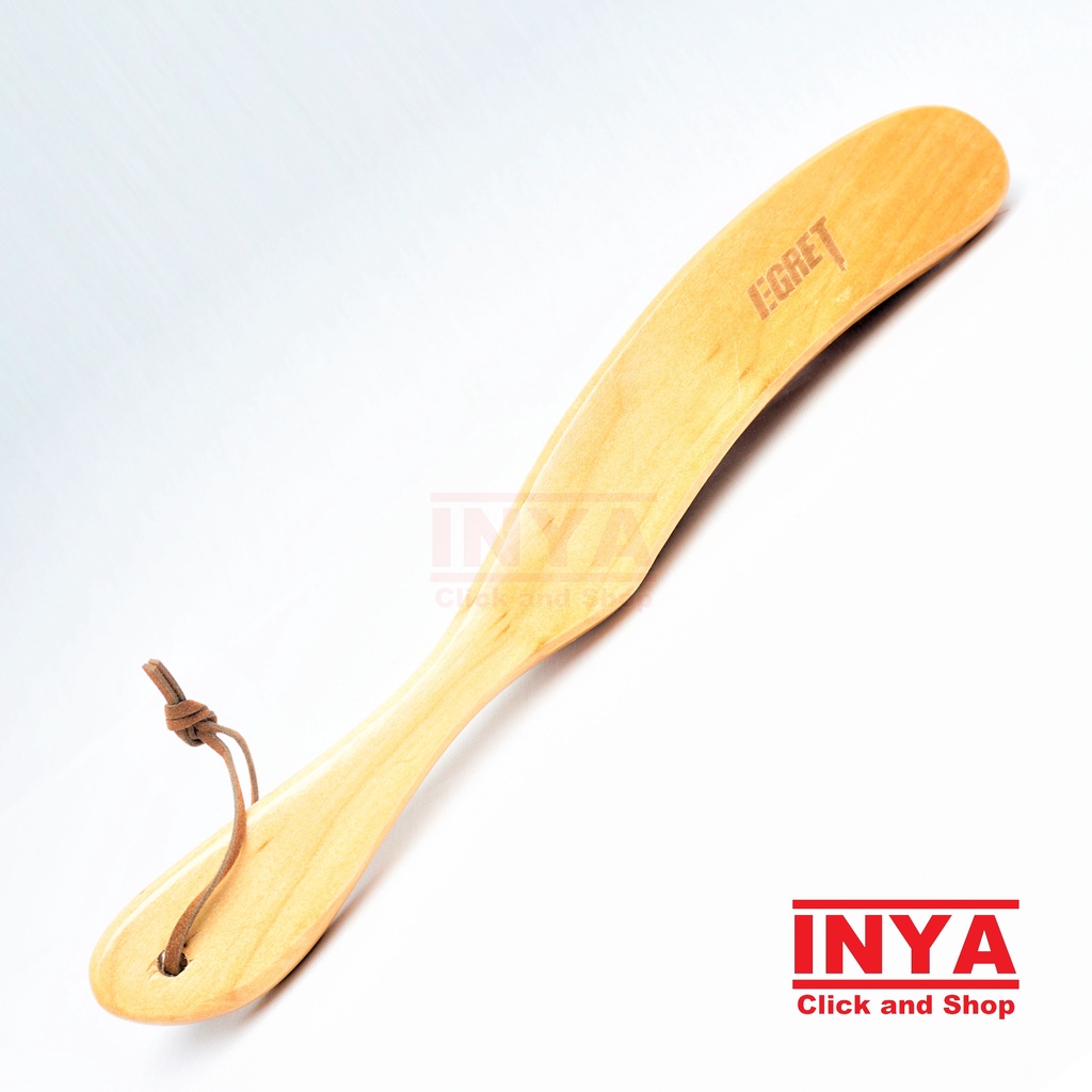 WOODEN CLOTH BRUSH EGRET - SIKAT PAKAIAN / SALON - BARBER