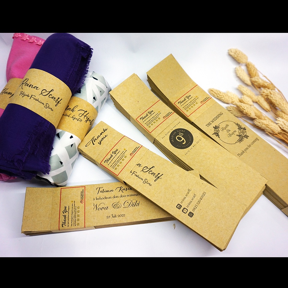 

CETAK LABEL HIJAB LABEL UCAPAN TERIMA KASIH THE WEDDING LABEL BOX LABEL MAKANAN CUSTOM SUKA SUKA