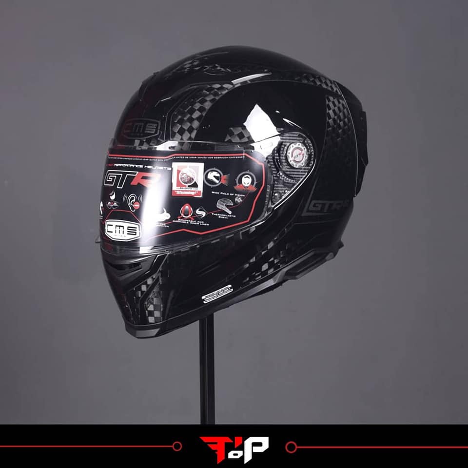CMS GTRS 2.O RACETECH CARBON HELM FULL FACE