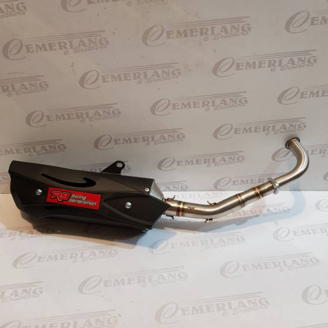 KNALPOT R9 MISANO BLACK VARIO VARIO125 VARIOFI BEAT BEATFI ORIGINAL