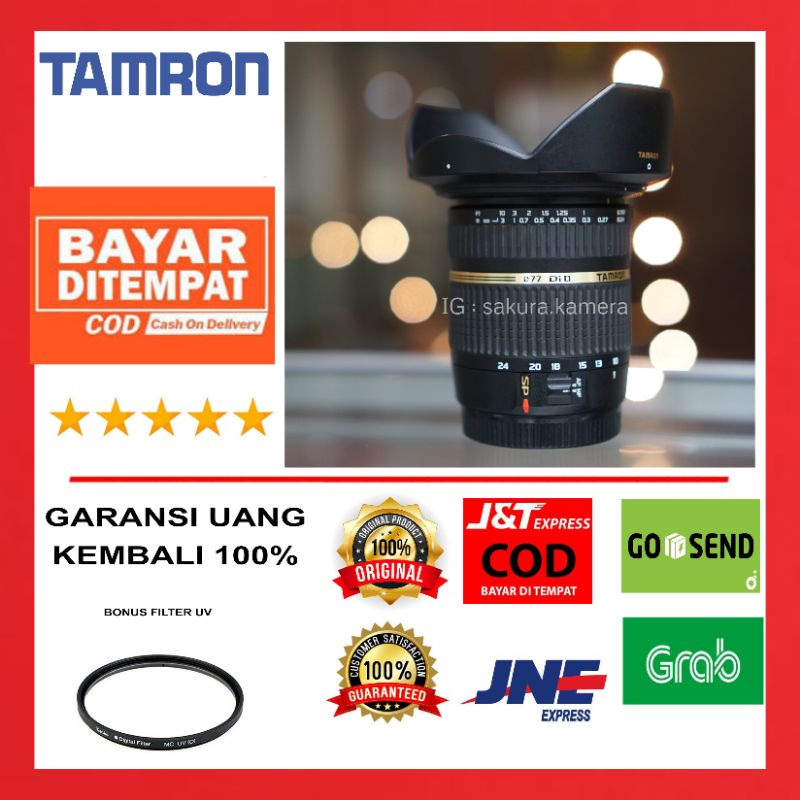 Lensa Tamron 10-24mm Canon / Lensa lebar 10-24mm