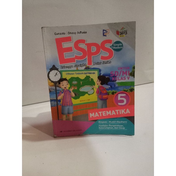 buku esps kelas 5 SD matematika