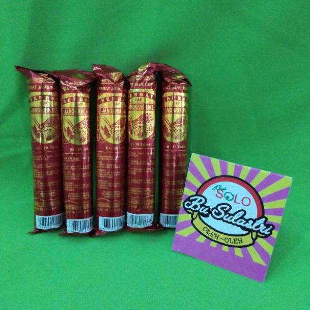 

[KODE PRODUK GSBCU4687] SERBAT JAHE SOLO CAP JANGKRIK ASLI SOLO