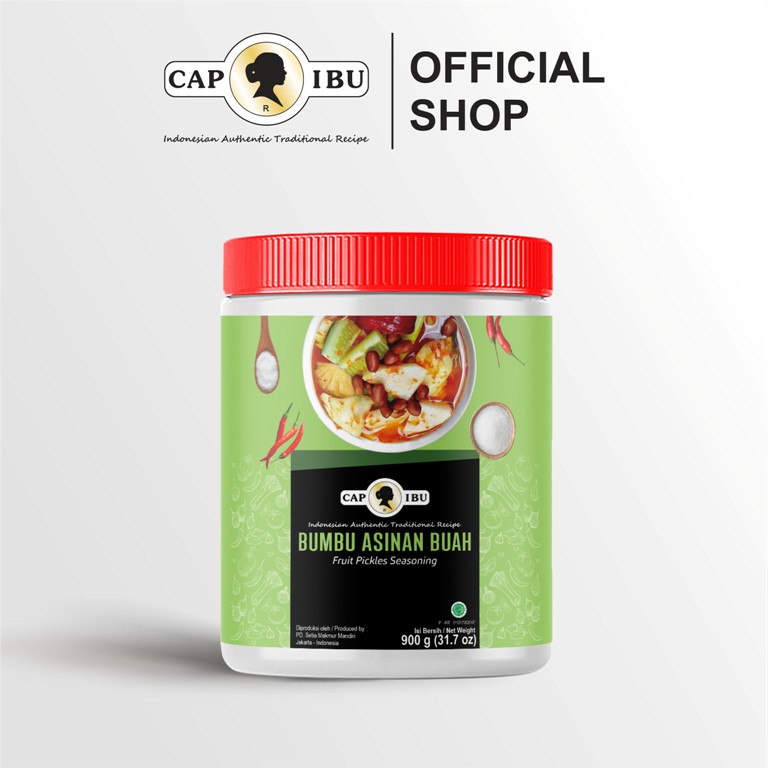 CAP IBU Bumbu Asinan Buah Kemasan Pot