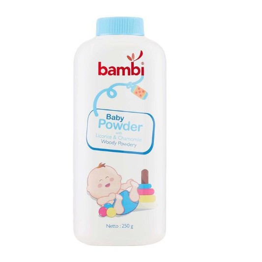 Bambi Baby powder Woody [250gr] 7574/bedak baby