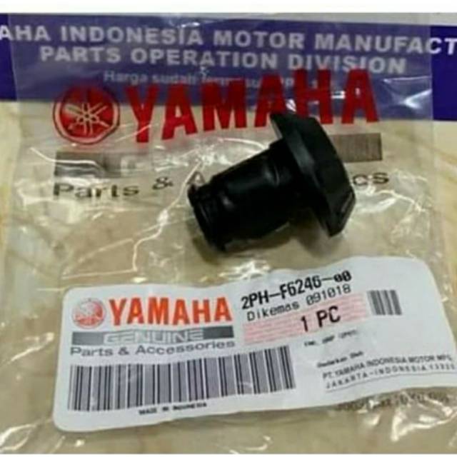 END GRIP BANDUL JALU STANG AEROX 155 LEXI MIO S Z MIO M3 SOUL GT 125 ASLI ORIGINAL YAMAHA 2PH F6246 00