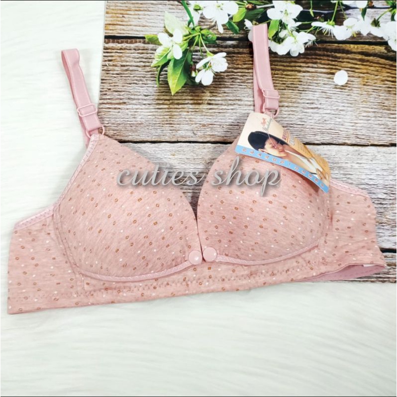 NURSING BRA - busa tipis - tanpa kawat - sz 38-42