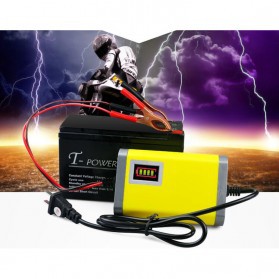 Taffware Charger Aki Motor Lead Acid 12V 2A - UD12 - Yellow