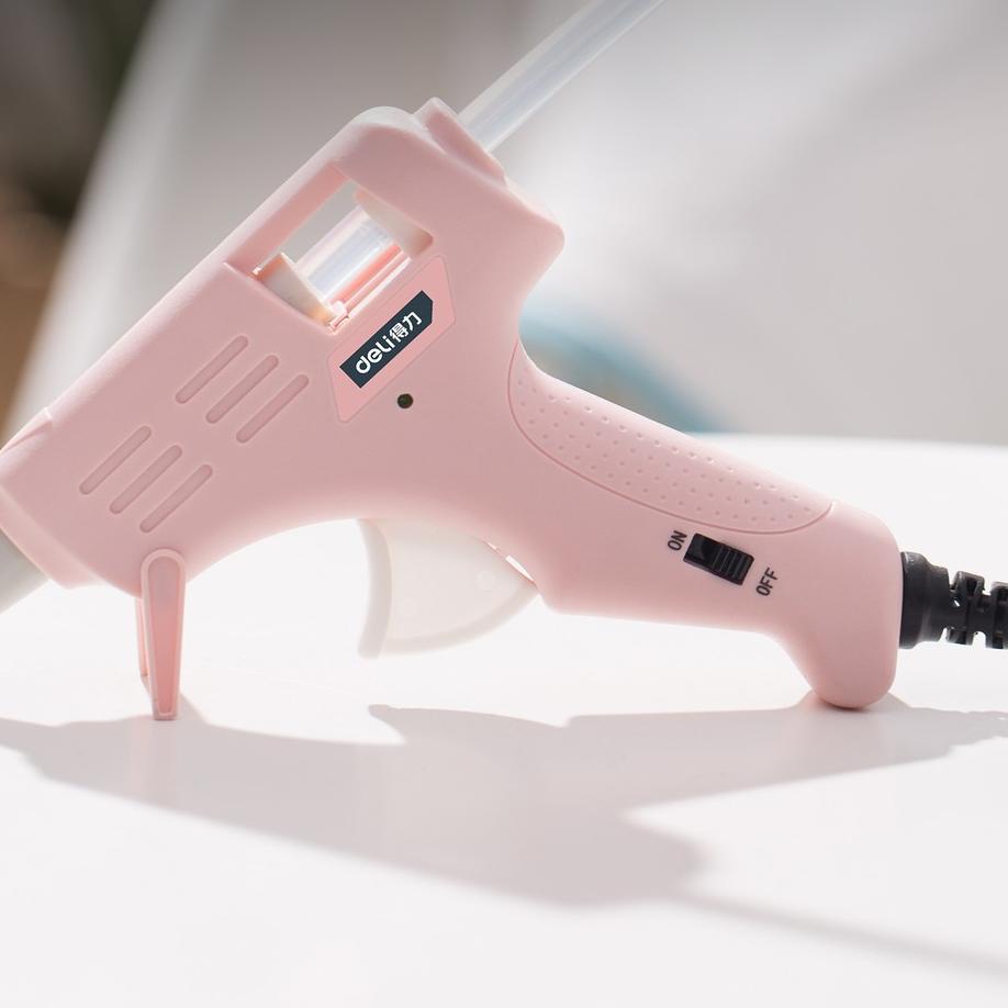 

Paling Popular✲ Deli Hot Melt Glue Gun/Lem Tembak 20W Warna Biru/Pink Gratis 10 Lem DL39002X /Alat Perkakas 42 ➭