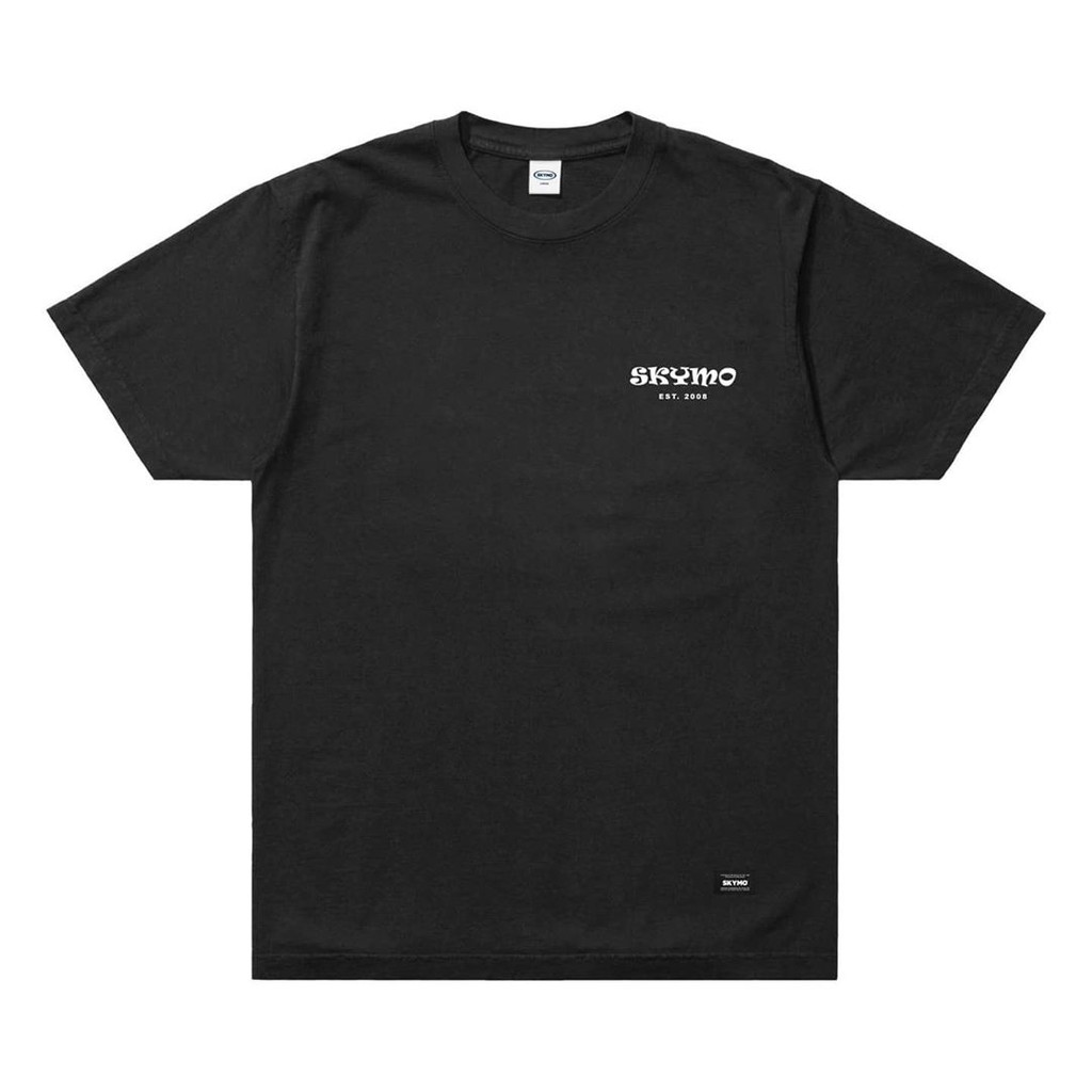 TSHIRT SKYMO DROP DOWN BLACK