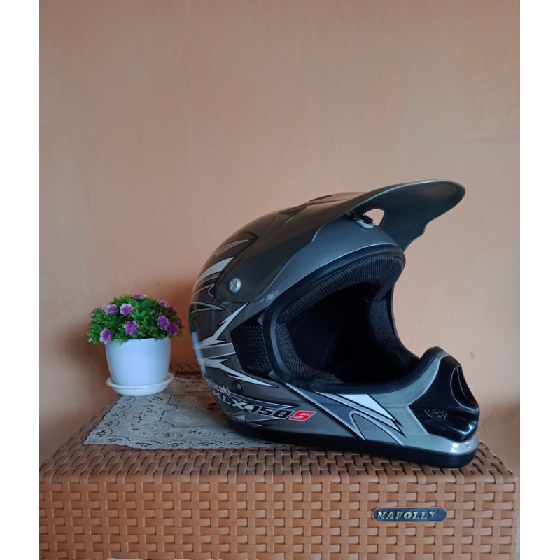 Helm Kawasaki KLX 150 S Ori