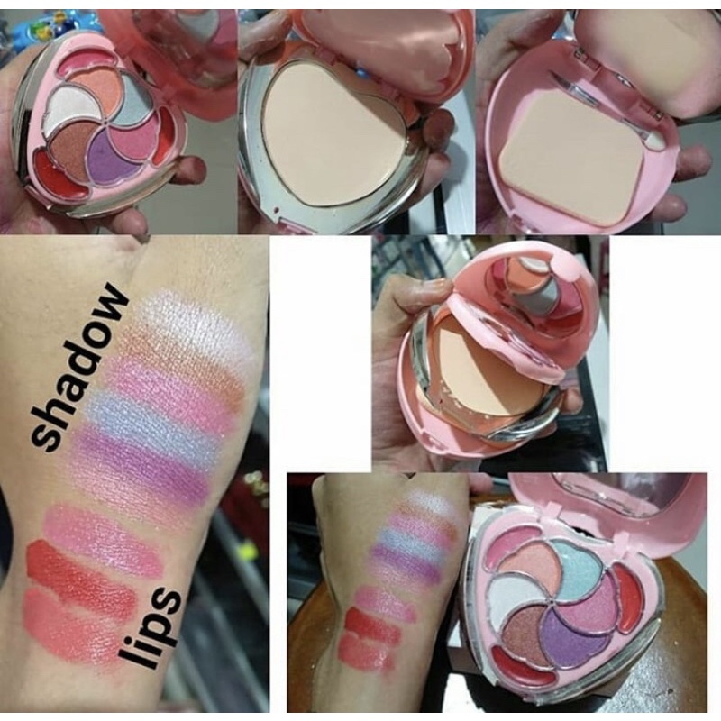 Implora Eye Shadow Lipstick Powder Cake