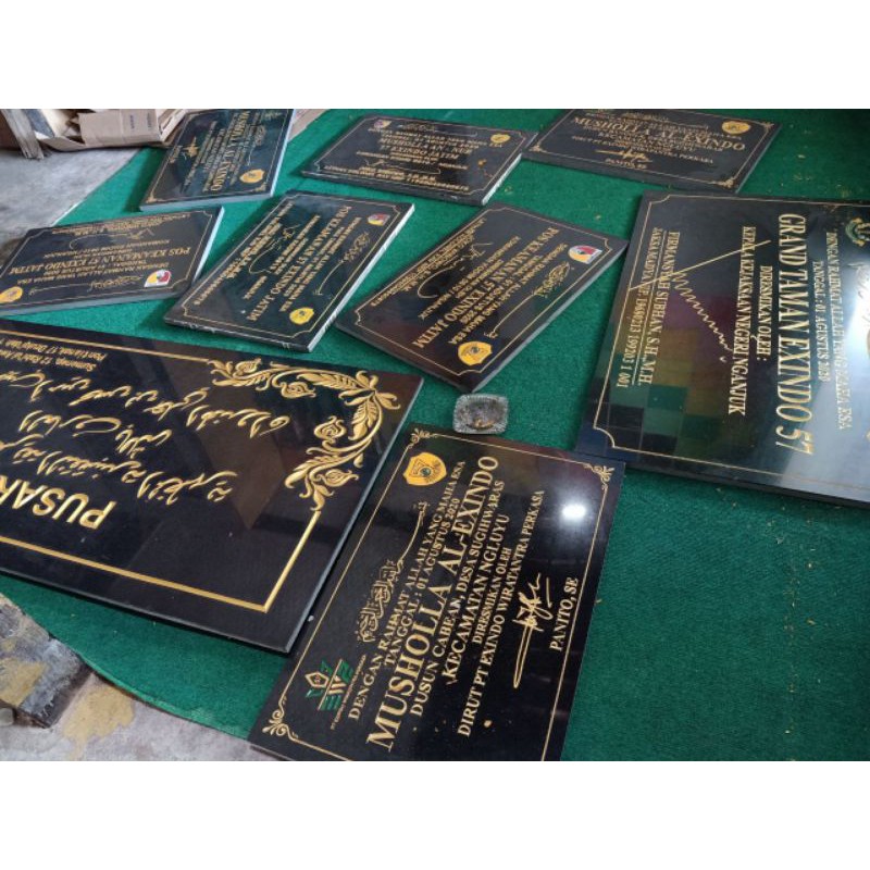 

Papan Nama Granit (Belum Ongkir)