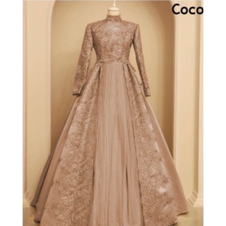 HOPYLOVY - JUMBO Maxi Dress Nurlela / GAMIS BRUKAT PREMIUM