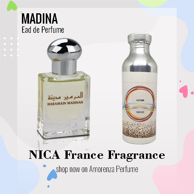 Bibit Parfum Murni MADINA - MADINA Nica Fragrance 250ml Segel Pabrik
