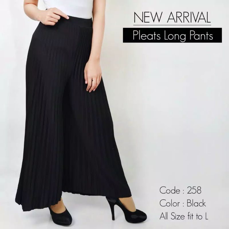 COD. Celana Kulot Plisket panjang/muslim/kulot terbaru terlaris dan Termurah