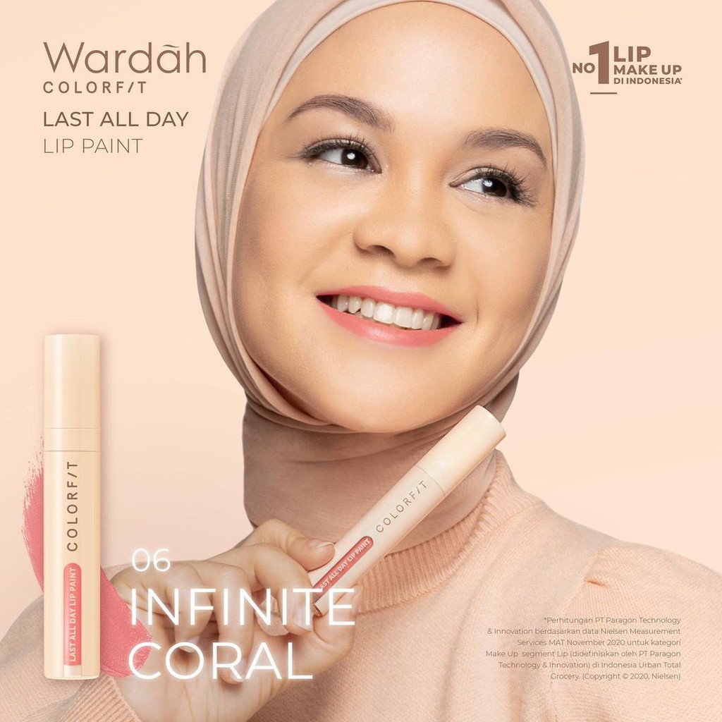 Wardah Colorfit Last All Day Lip Paint