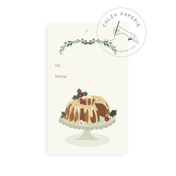 

Goodie Bag / Gift Tag / Bundt Cake Christmas / Hang Tag Natal Berkualitas